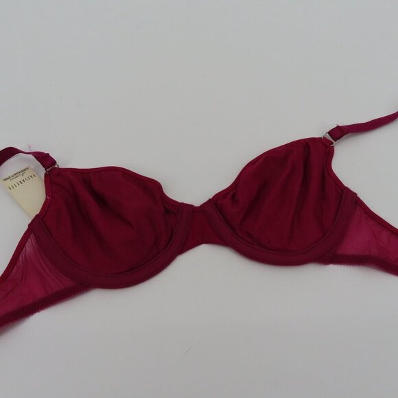 Vintage Vassarette 36B Virtue Red Style 75256 Underwire Bra No Padding NEW NWT - Picture 8 of 15